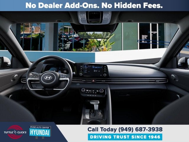 2026 Hyundai Elantra Hybrid Blue