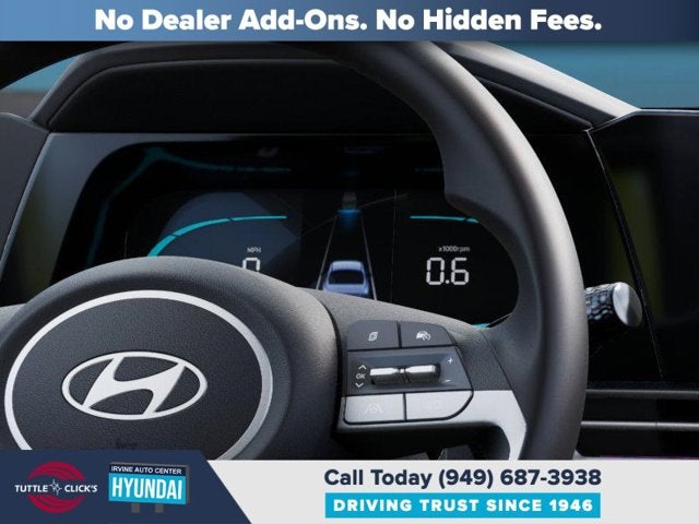 2026 Hyundai Elantra Hybrid Blue