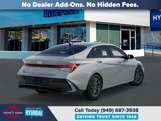 2026 Hyundai Elantra Hybrid Blue