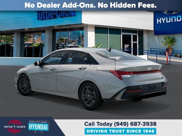 2026 Hyundai Elantra Hybrid Blue