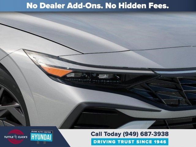 2026 Hyundai Elantra Hybrid Blue