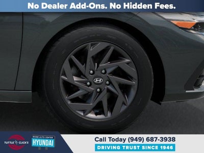 2026 Hyundai Elantra Hybrid Blue