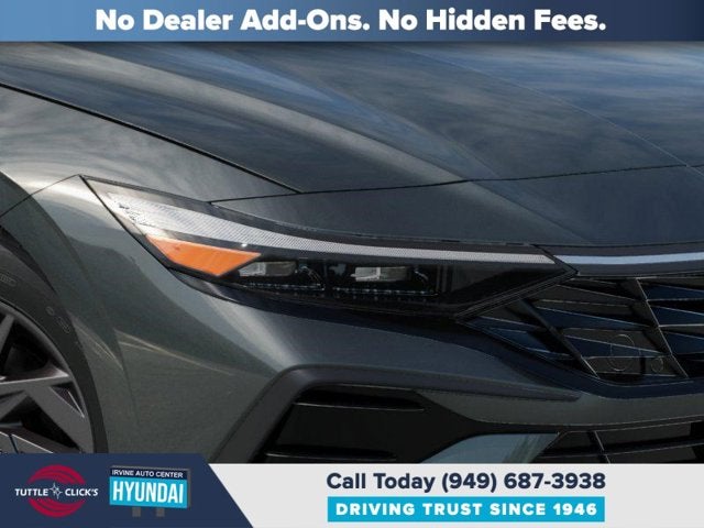 2026 Hyundai Elantra Hybrid Blue