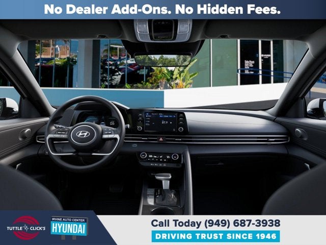 2026 Hyundai Elantra Hybrid Blue