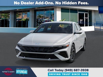 2026 Hyundai Elantra Hybrid Blue