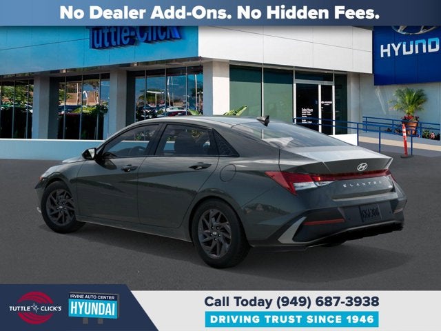 2026 Hyundai Elantra Hybrid Blue