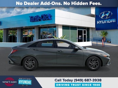 2026 Hyundai Elantra Hybrid Blue