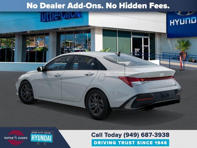 2026 Hyundai Elantra Hybrid Blue