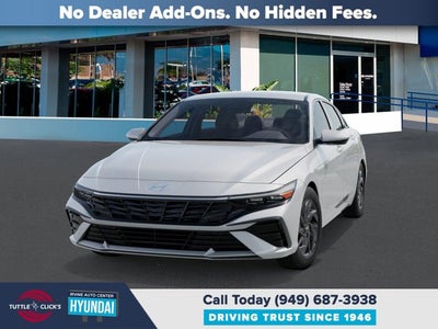 2026 Hyundai Elantra Hybrid Blue