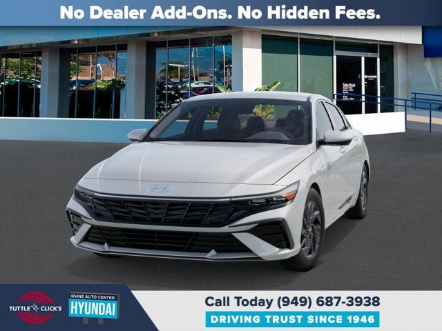 2026 Hyundai Elantra Hybrid Blue