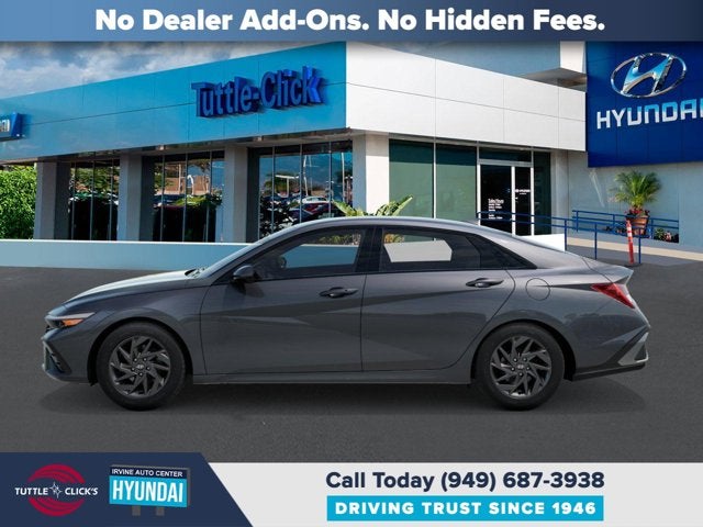 2026 Hyundai Elantra Hybrid Blue