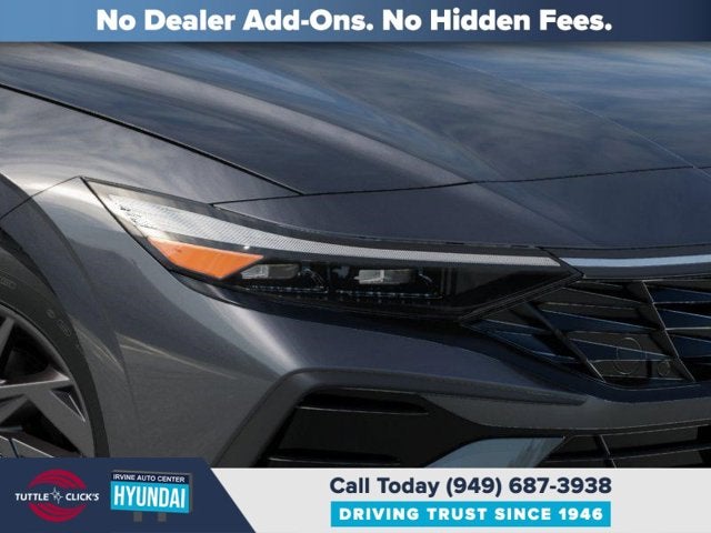 2026 Hyundai Elantra Hybrid Blue