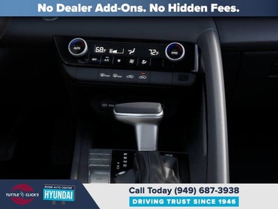 2026 Hyundai Elantra Hybrid Blue