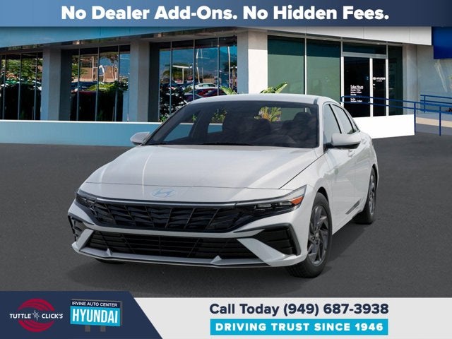 2026 Hyundai Elantra Hybrid Blue