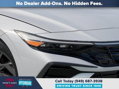 2026 Hyundai Elantra Hybrid Blue