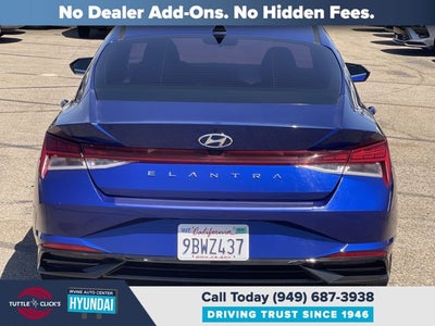 2022 Hyundai ELANTRA SEL