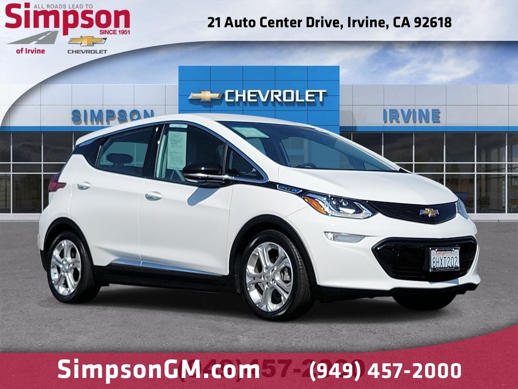 2019 Chevrolet Bolt Ev LT