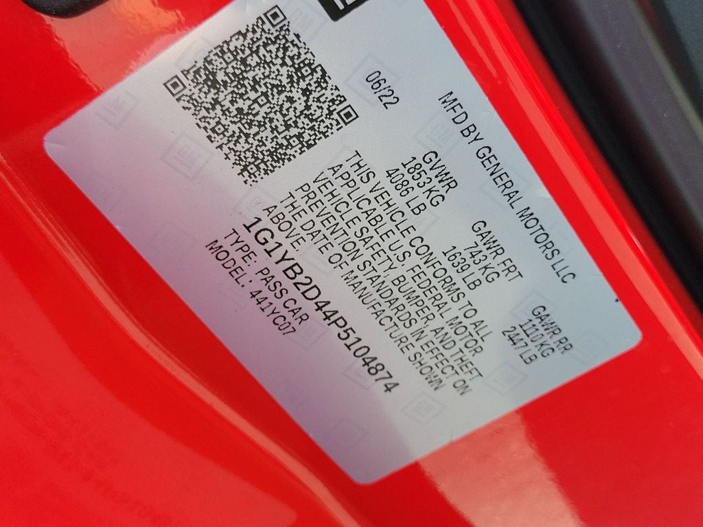 2023 Chevrolet Corvette Stingray