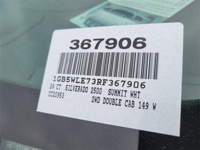 2024 Chevrolet Silverado 2500hd Work Truck