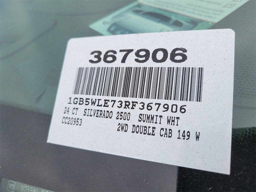 2024 Chevrolet Silverado 2500hd Work Truck