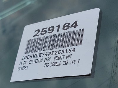 2024 Chevrolet Silverado 2500hd Work Truck