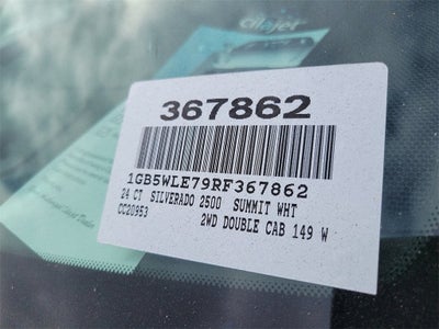 2024 Chevrolet Silverado 2500hd Work Truck