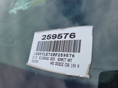 2024 Chevrolet Silverado 2500hd Work Truck