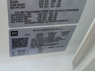 2026 Chevrolet Silverado 1500 Custom