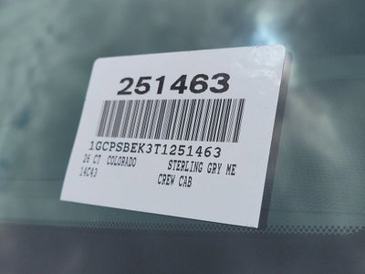 2026 Chevrolet Colorado Work Truck