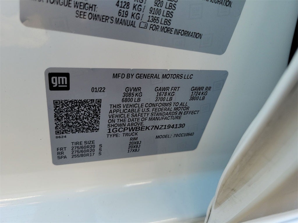 2022 Chevrolet Silverado 1500 Ltd Custom