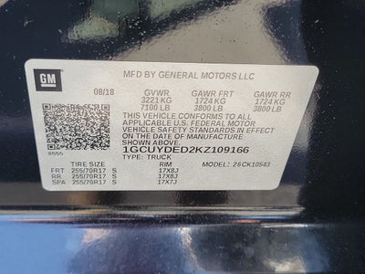 2019 Chevrolet Silverado 1500 LT