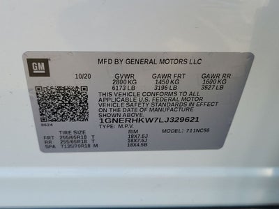 2020 Chevrolet Traverse 3LT