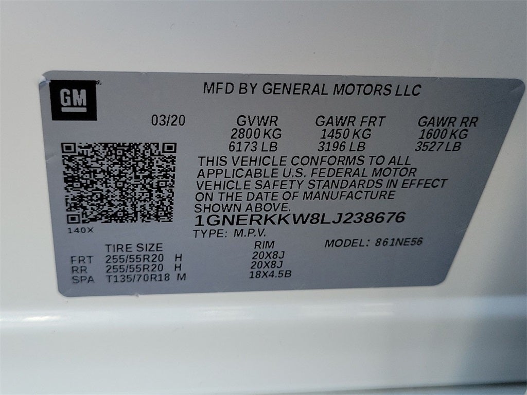 2020 Chevrolet Traverse Premier