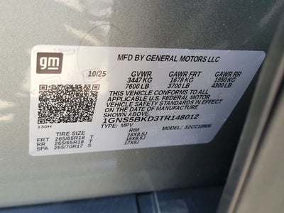 2026 Chevrolet Suburban LS