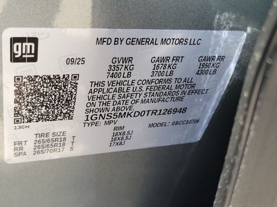 2026 Chevrolet Tahoe LS