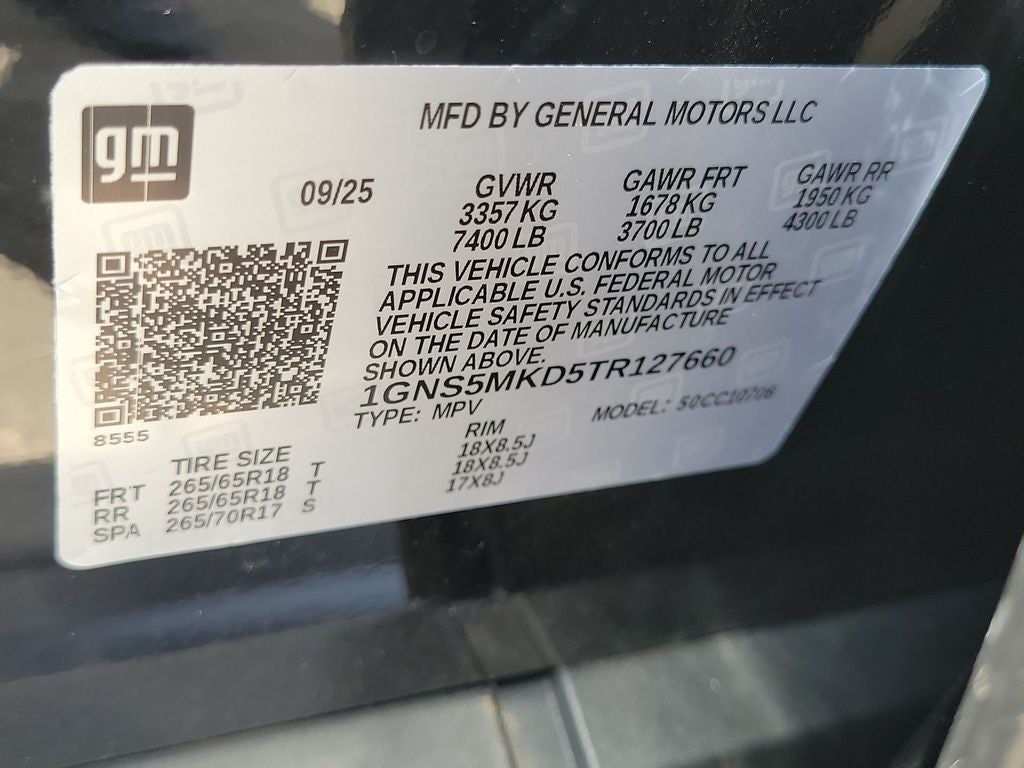2026 Chevrolet Tahoe LS