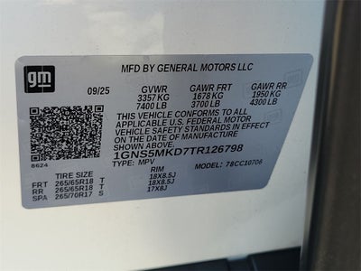 2026 Chevrolet Tahoe LS