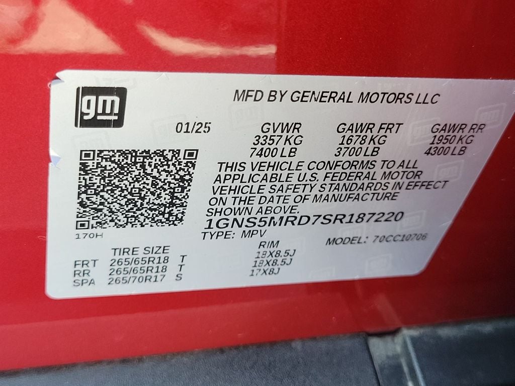 2025 Chevrolet Tahoe LS