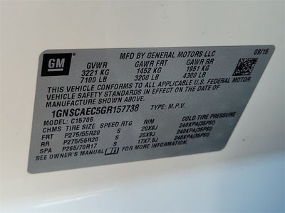 2016 Chevrolet Tahoe LS