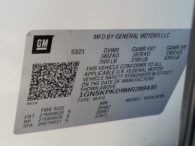 2021 Chevrolet Tahoe Z71