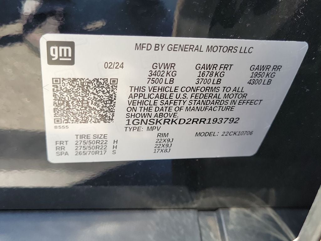 2024 Chevrolet Tahoe RST