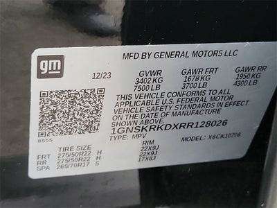 2024 Chevrolet Tahoe RST