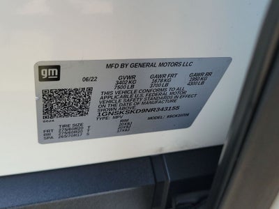 2022 Chevrolet Tahoe Premier