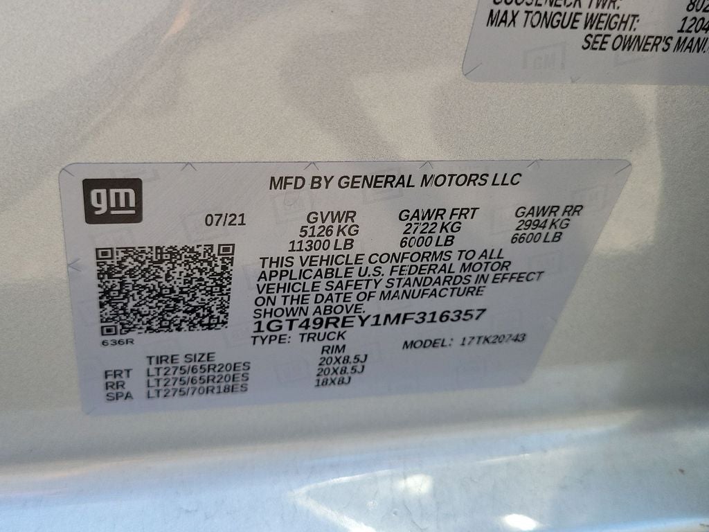 2021 GMC Sierra 2500hd Denali