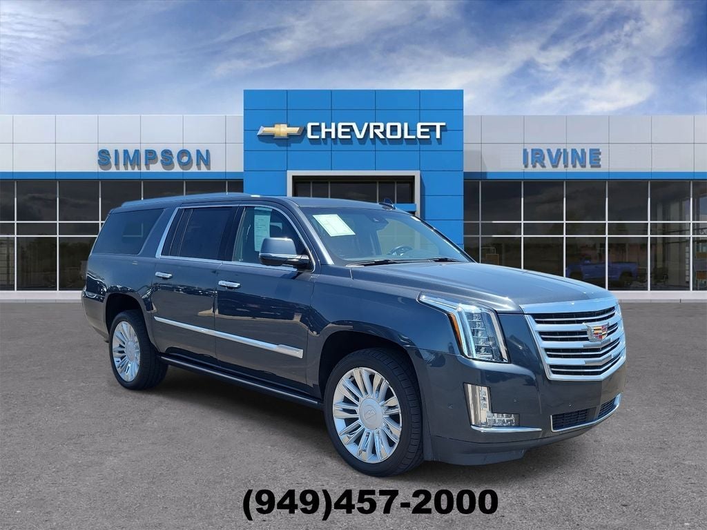 2019 Cadillac Escalade Esv Platinum Edition