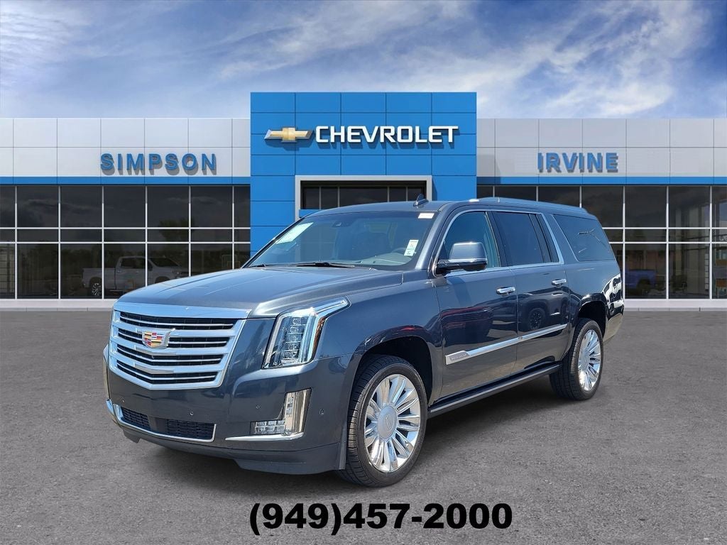 2019 Cadillac Escalade Esv Platinum Edition