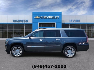 2019 Cadillac Escalade Esv Platinum Edition