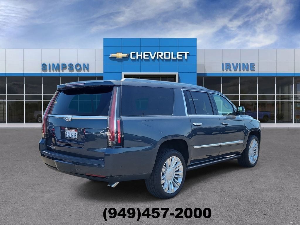 2019 Cadillac Escalade Esv Platinum Edition