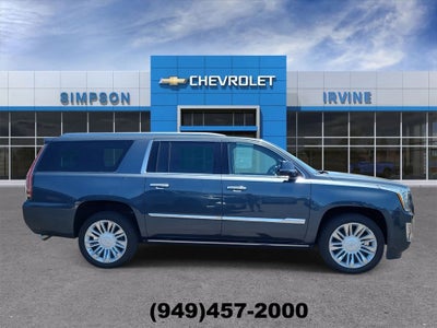 2019 Cadillac Escalade Esv Platinum Edition