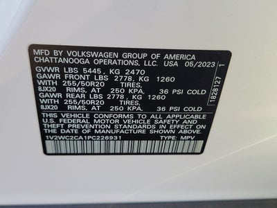 2023 Volkswagen Atlas Cross Sport 2.0T SE w/Technology